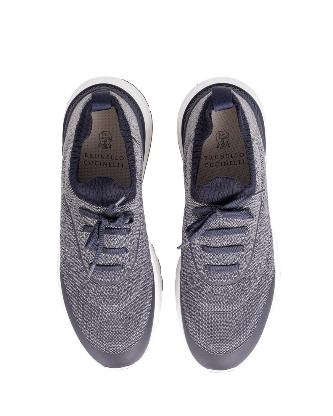 shop BRUNELLO CUCINELLI  Scarpa: Brunello Cucinelli runners in maglia di cotone techno con termonastrature.
Chiusura con lacci piatti in cotone.
Fodera in tessuto.
Soletta estraibile.
Fondo in gomma TPU.
Composizione: 100% COTONE.
Made in Italy.. MZUEHRO342-CDY87 number 2756731